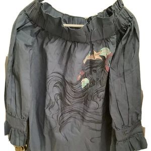 Disney Parks Ariel Little Mermaid Off-The-Shoulder Top romantic feminine